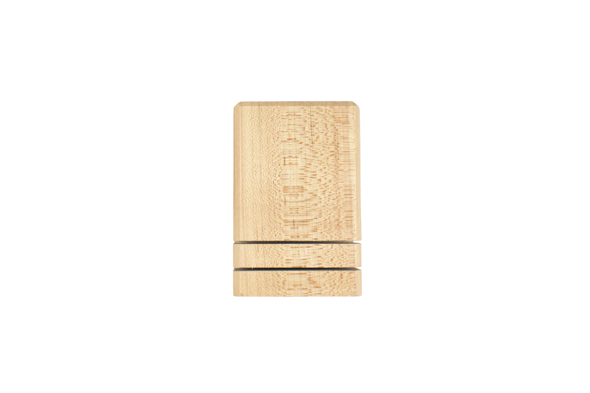 Maple Receipt Holder – Wood credit card, receipt and pen holder