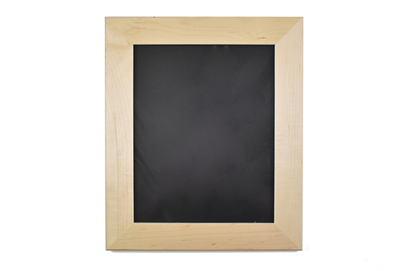 Solid maple wood picture frame for 8" x 10" photo