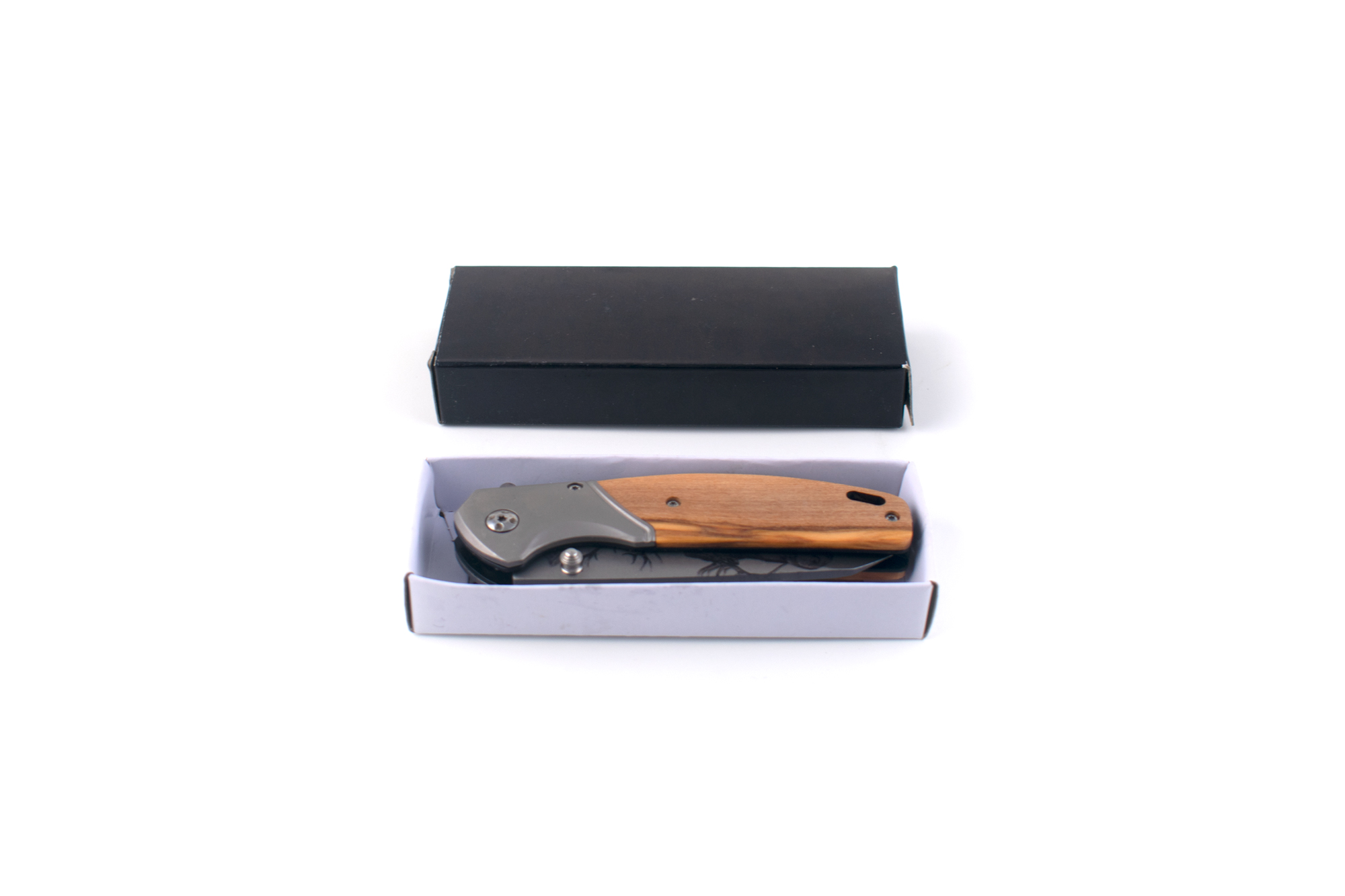 Pocket Knife with Deer Design