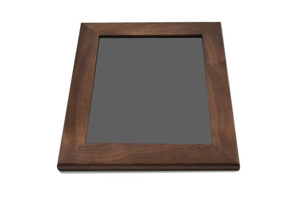 Solid walnut wood picture frame for 8" x 10" photo