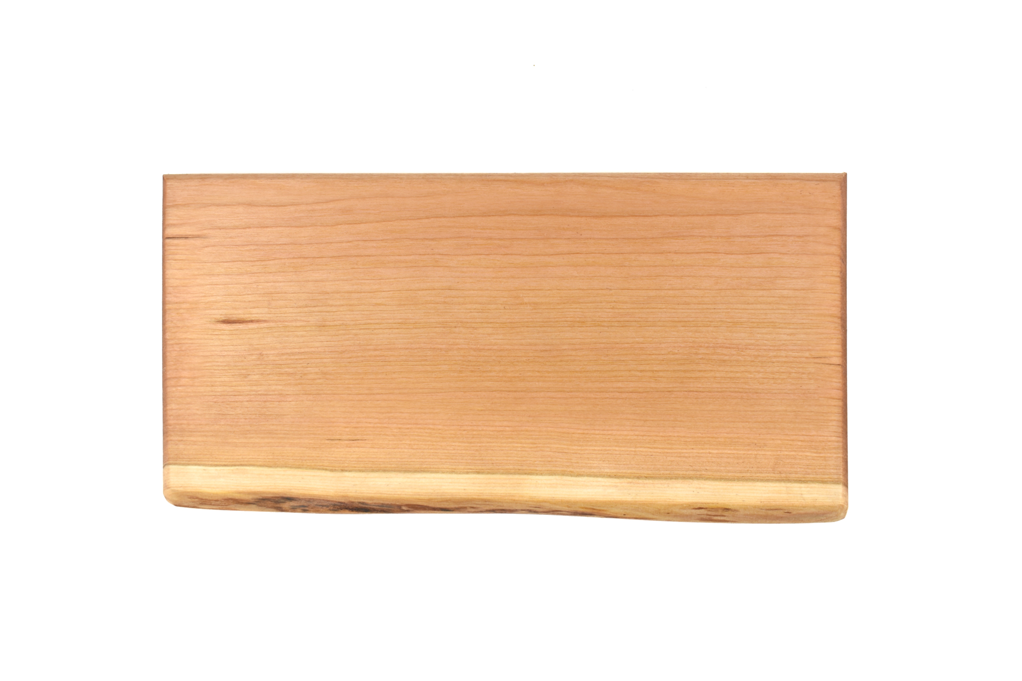 Small live edge cherry wood serving tray