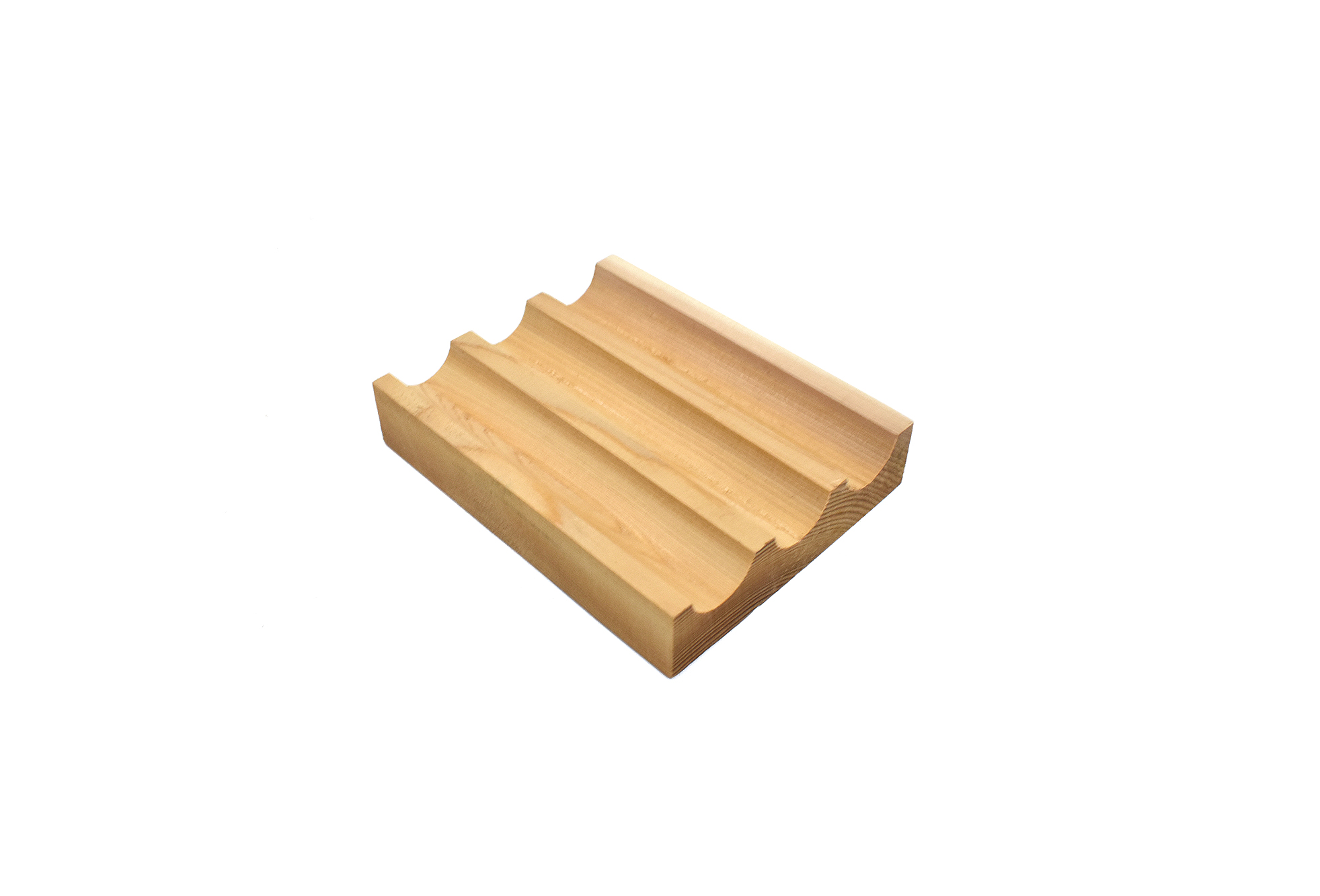 Cedar wood soap tray