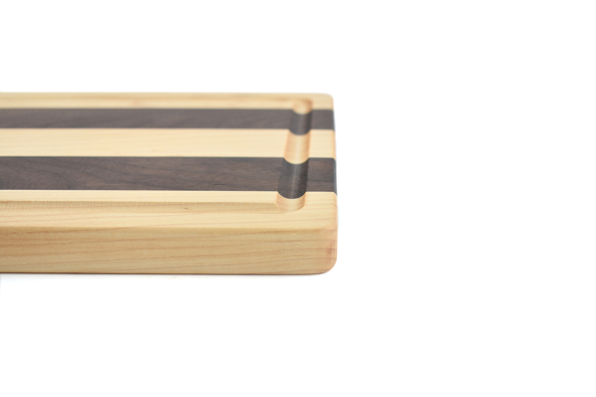 Medium multi wood species cutting board