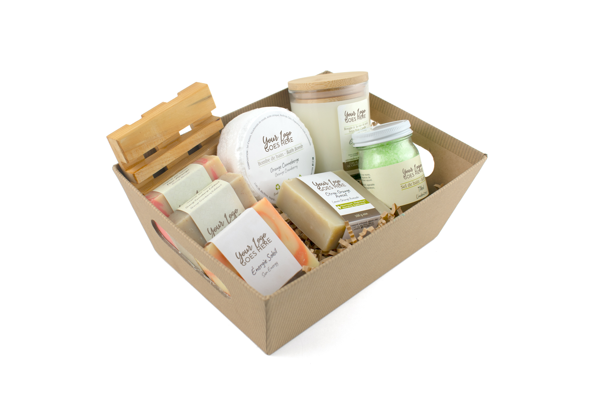 Deluxe Bath Gift Box with Soap Tray 