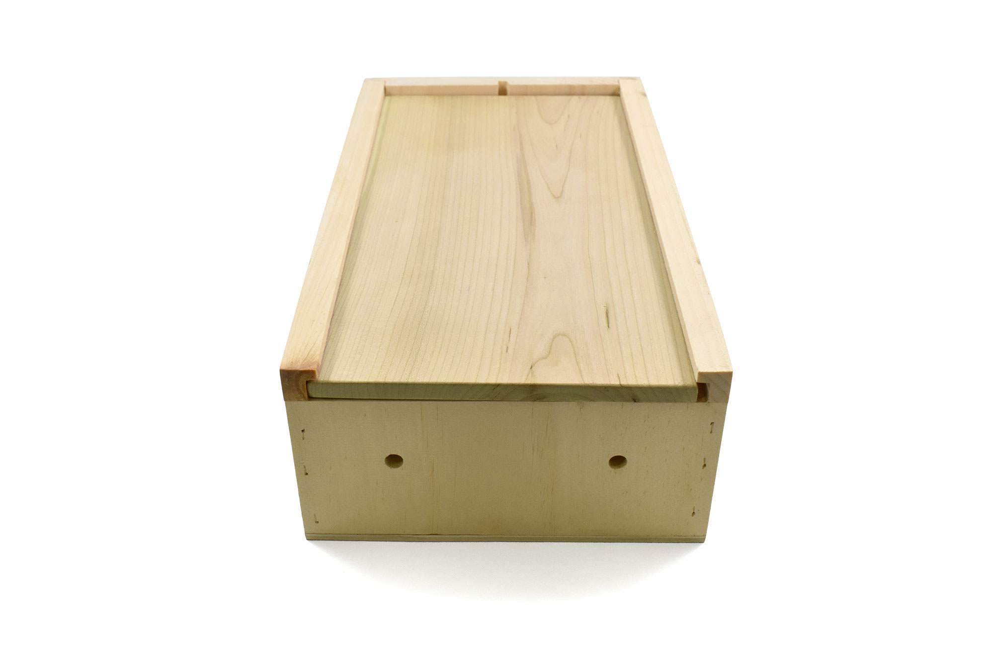 Pine wood wine box 