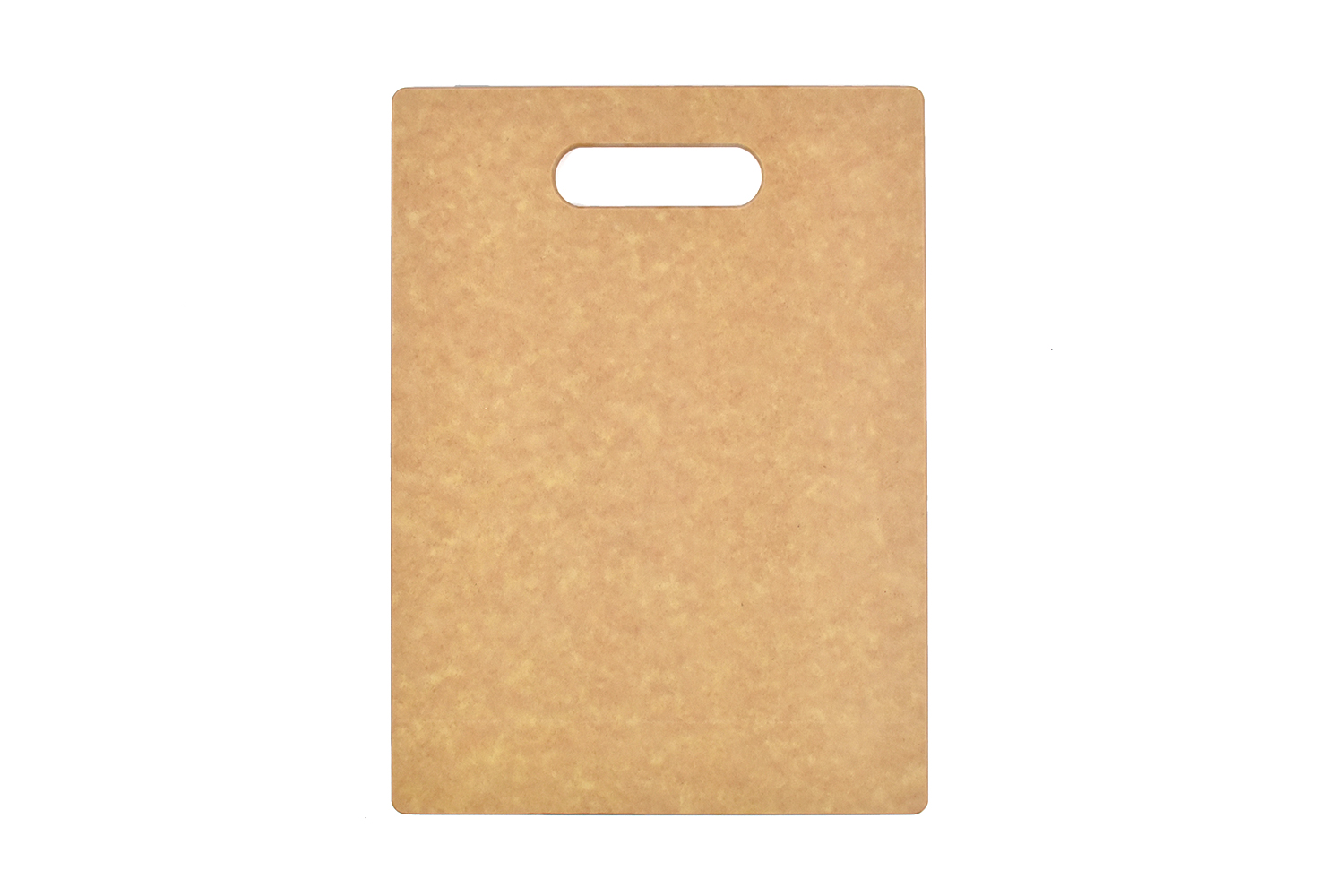 Small handle wood fiber board rounded corners & edges (Dishwasher safe)