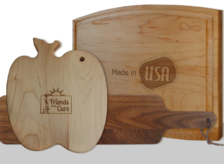 High Quality Engraved Cutting Boards for Events and Branding
