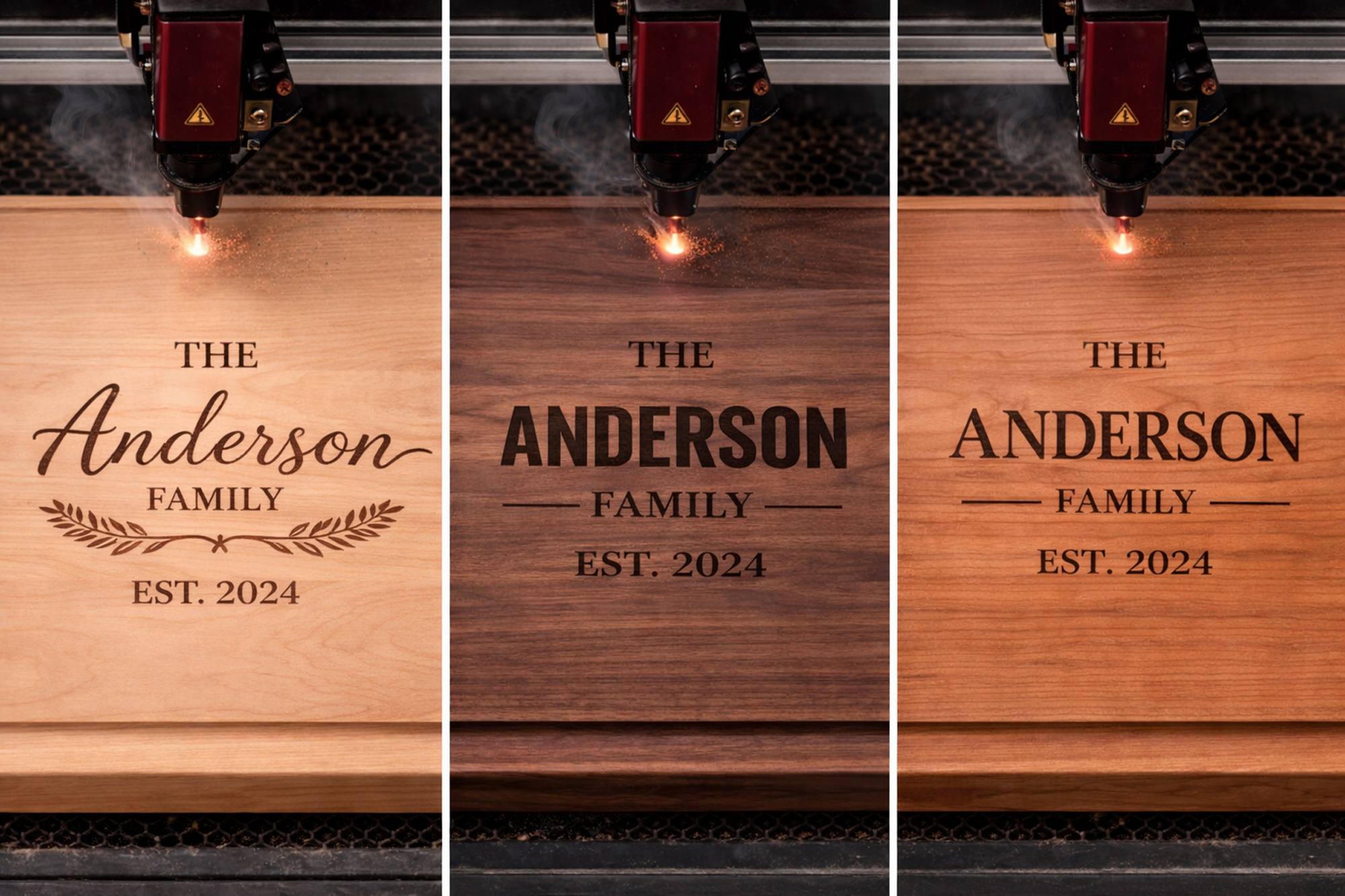 How to Choose Engraving Fonts &amp; Styles for Custom Boards — for Gift Shops &amp; Branding